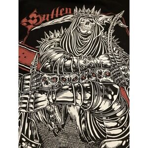 Sullen Men's T-shirt  Skeleton Reaper Biker Tattoos Urban  Limited Edition L